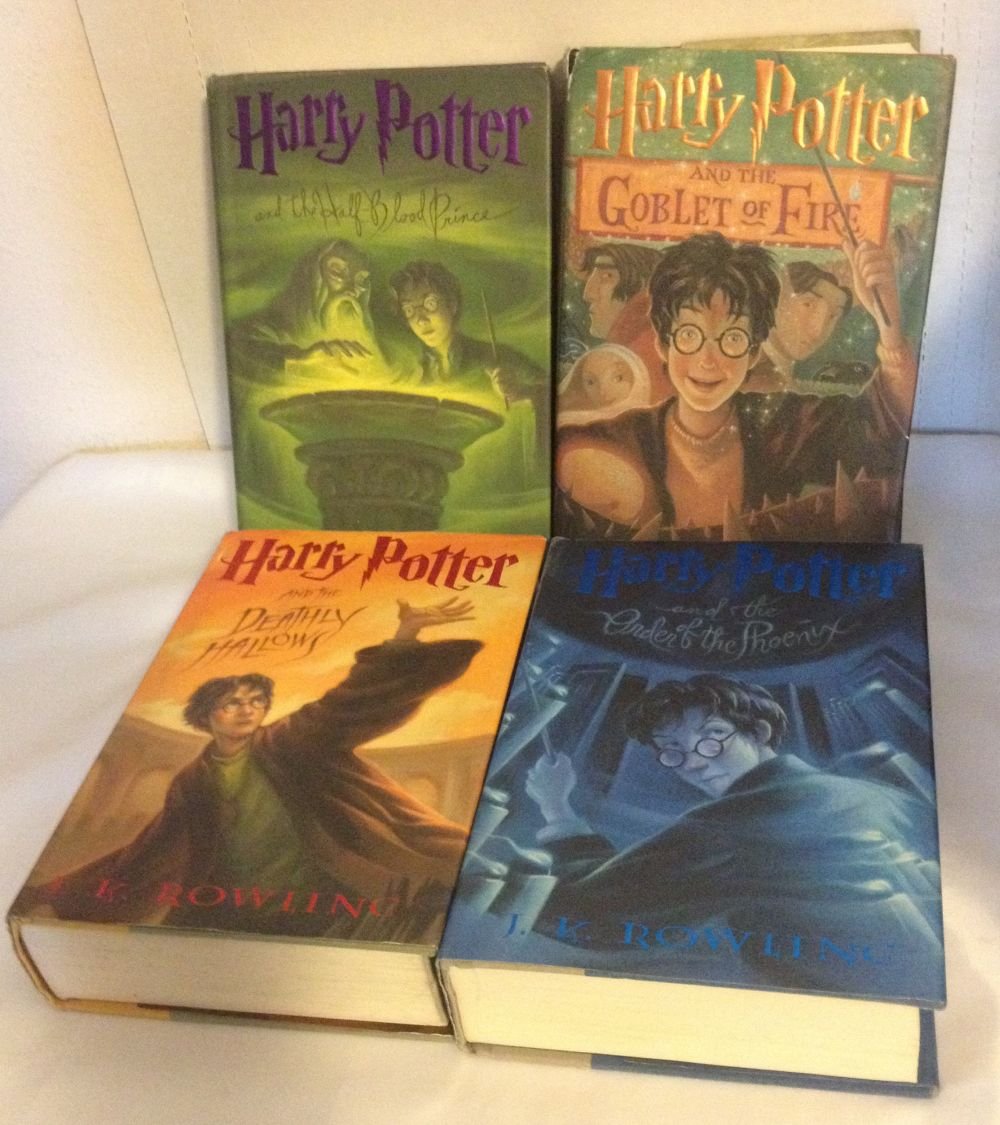Harry Potter Set of 4 book cover