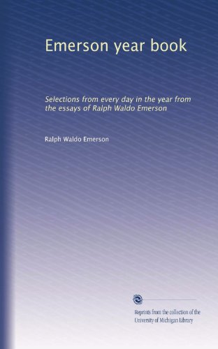 Emerson year book book cover
