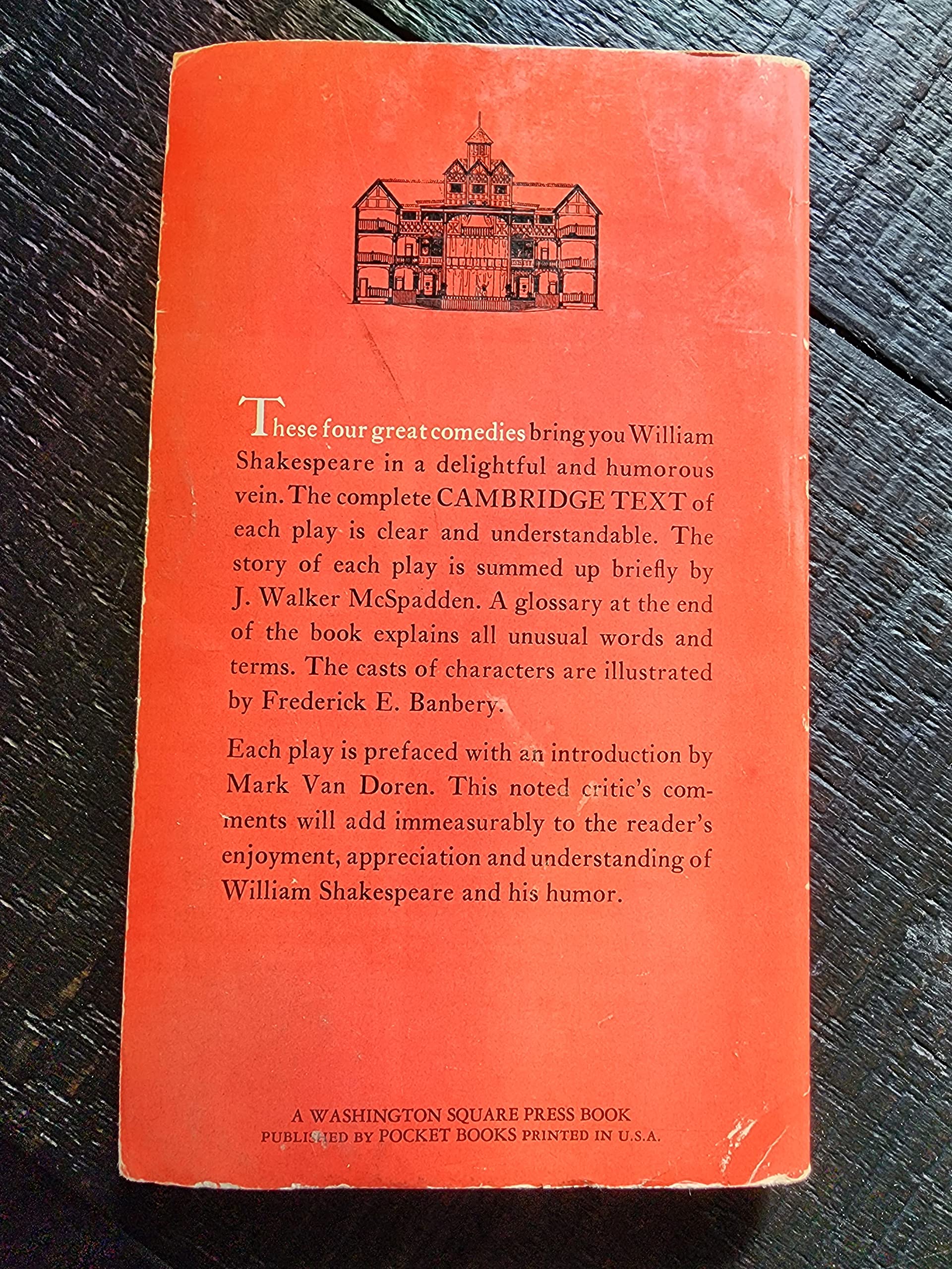 Four Comedies The Tempest, Twelfth Night, A Midsummer Night's Dream, As You Like It book cover