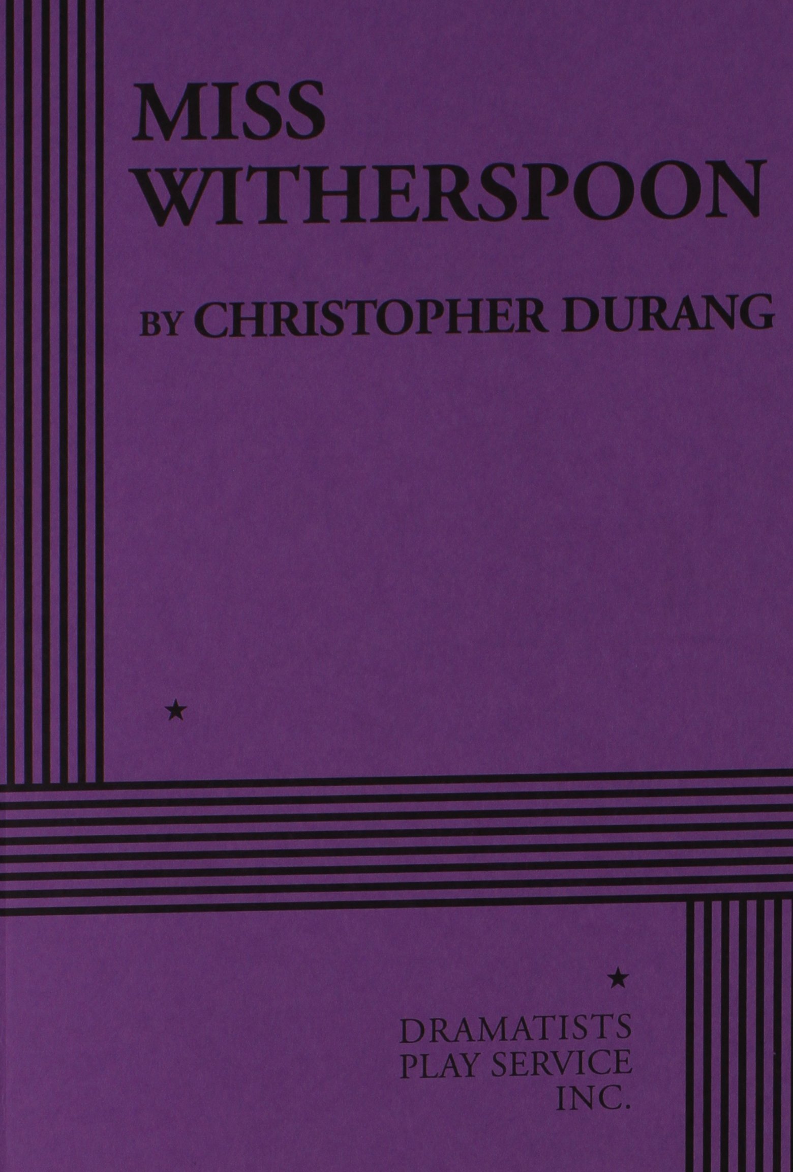 Miss Witherspoon book cover
