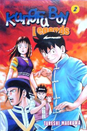 Kungfu Boy Legends book cover 2