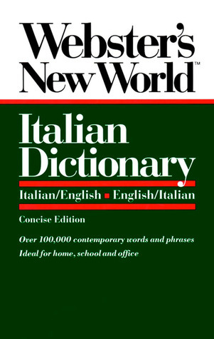 Webster's New World Italian Dictionary book cover