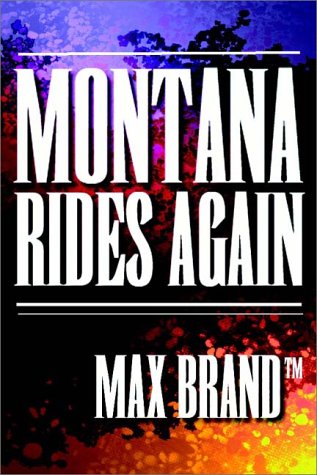 Montana Rides Again book cover
