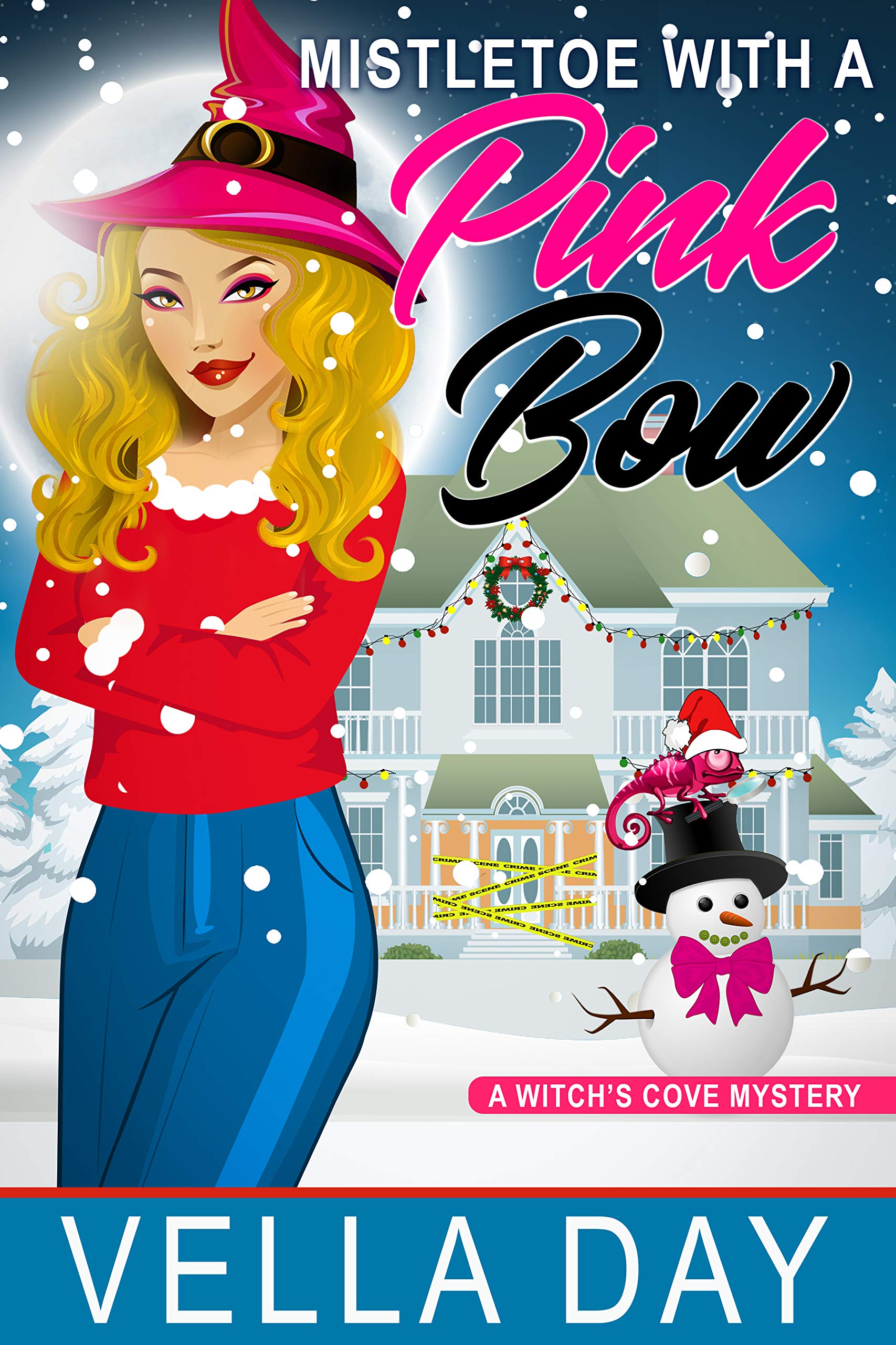 Mistletoe With a Pink Bow book cover