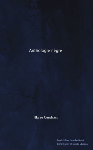 Anthologie nègre book cover