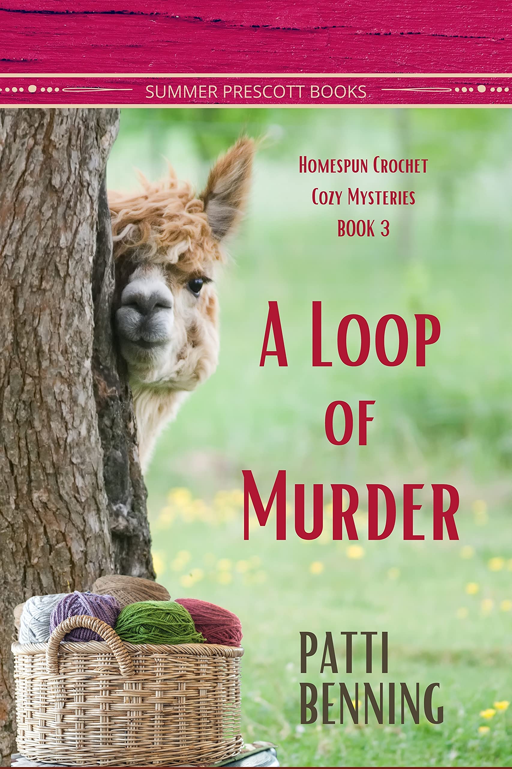 Homespun Crochet Cozy Misteries book cover 3