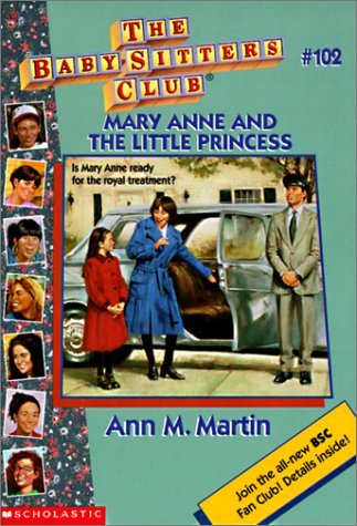 Mary Anne and the Little Princess book cover