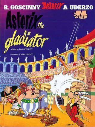 Asterix the Gladiator book cover