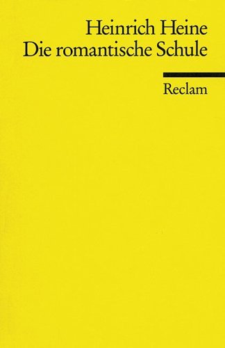 Die romantische Schule book cover