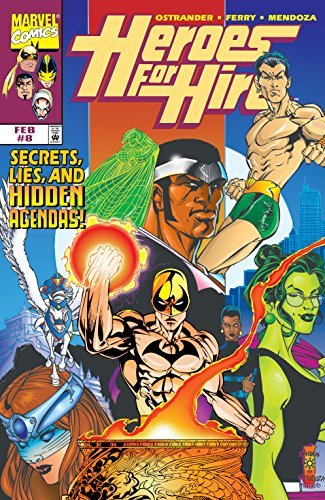 Heroes for Hire (1997) book cover 3