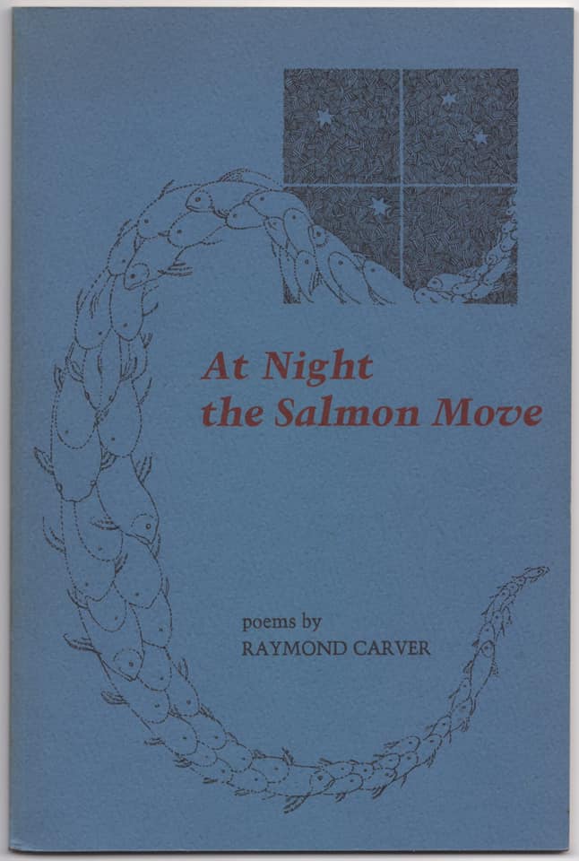 At night the salmon move book cover