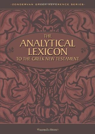 The Analytical Lexicon to the Greek New Testament book cover