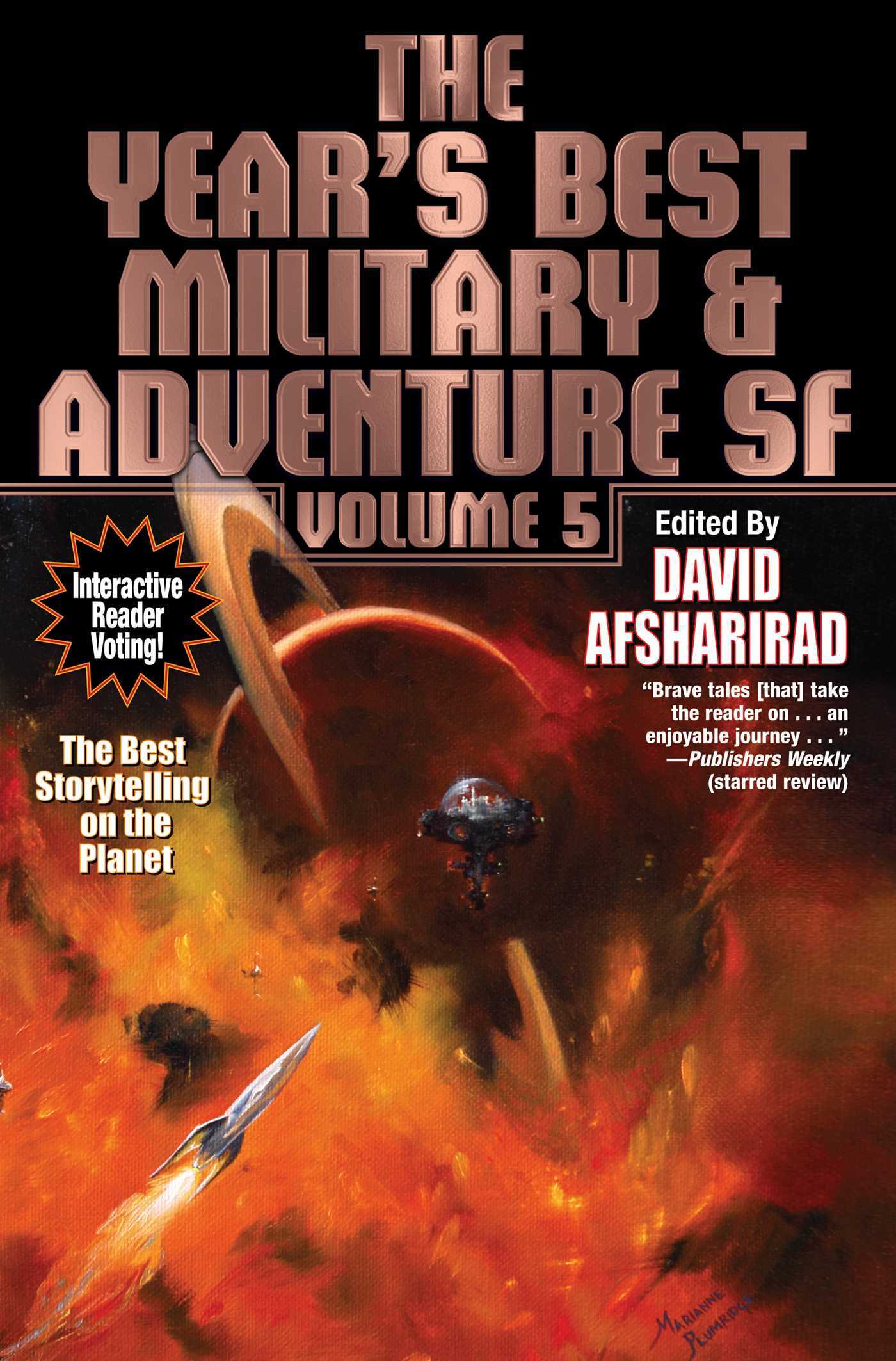The Year's Best Military & Adventure SF Volume 5 book cover