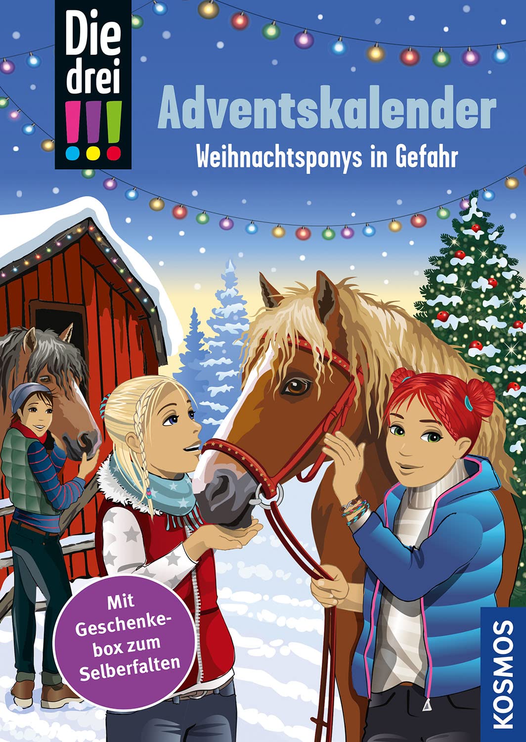 Die drei !!! - Weihnachtsponys in Gefahr book cover