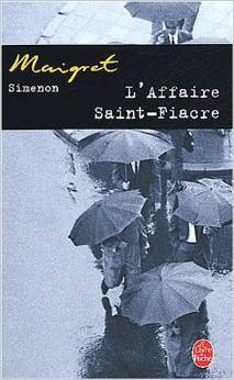 The Saint-Fiacre Affair book cover