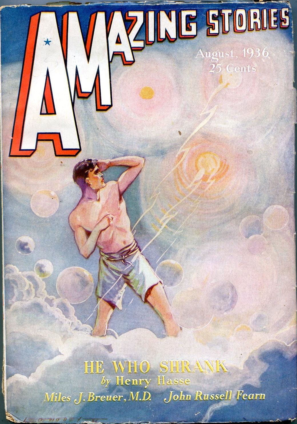 He Who Shrank book cover