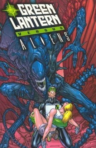 Green Lantern vs. Aliens book cover