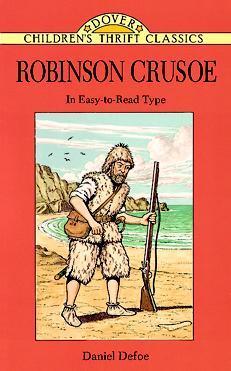 Robinson Crusoe book cover