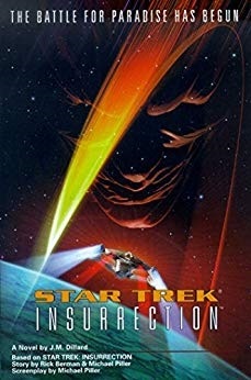 Star Trek: TNG Movie Novelizations book cover 3