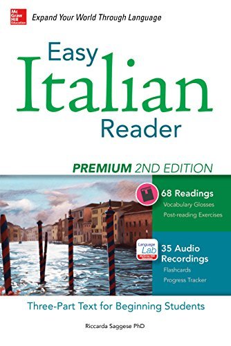 Easy Italian Reader, Premium 2nd Edition book cover