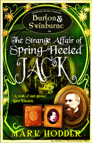 The Strange Affair of Spring Heeled Jack book cover