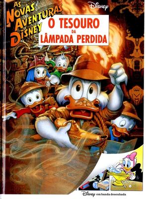 As Novas Aventuras Disney - O Tesouro da Lâmpada Perdida book cover