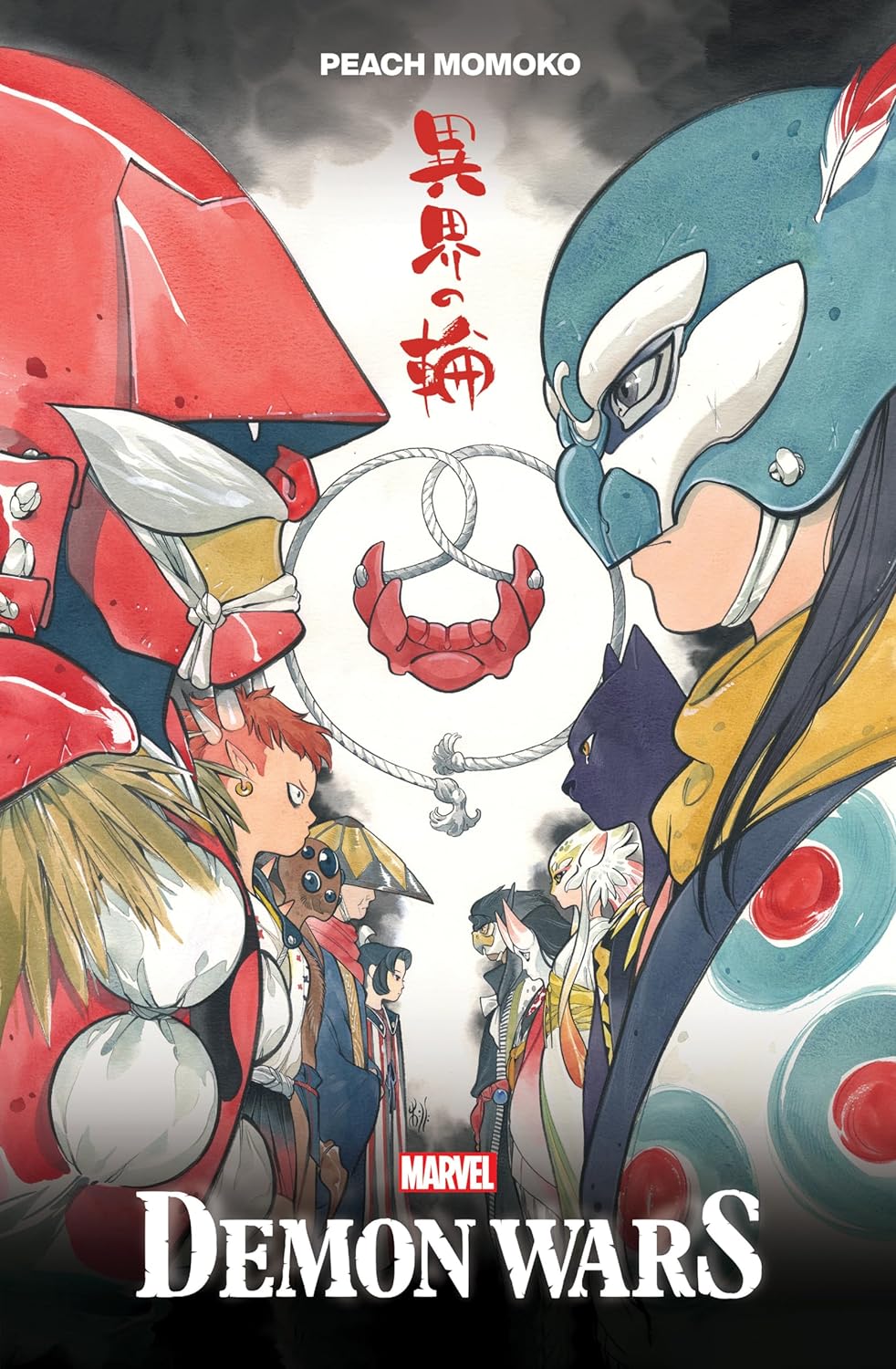 Peach Momoko's Demon Saga book cover 2