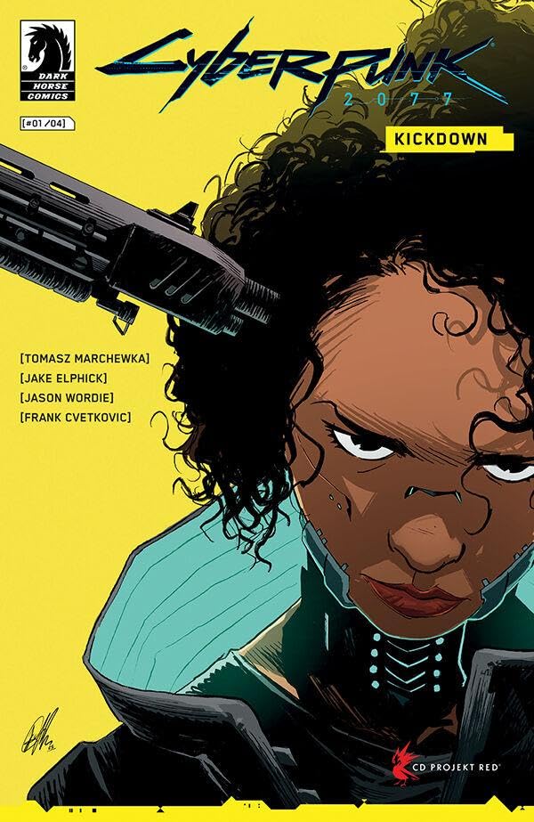 Cyberpunk 2077: Kickdown book cover 1