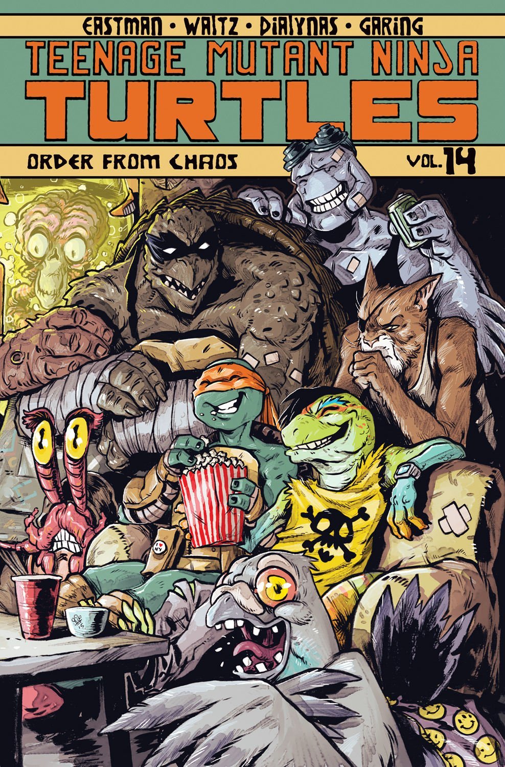 Teenage Mutant Ninja Turtles, Volume 14 book cover
