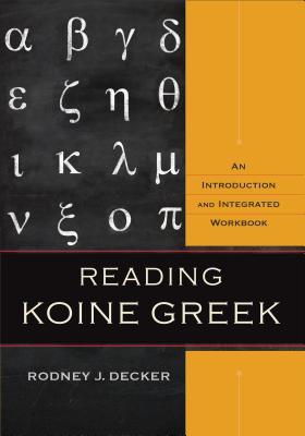 Reading Koine Greek book cover