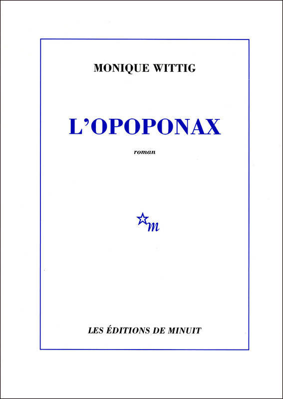 L'opoponax book cover