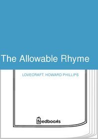 The Allowable Rhyme book cover