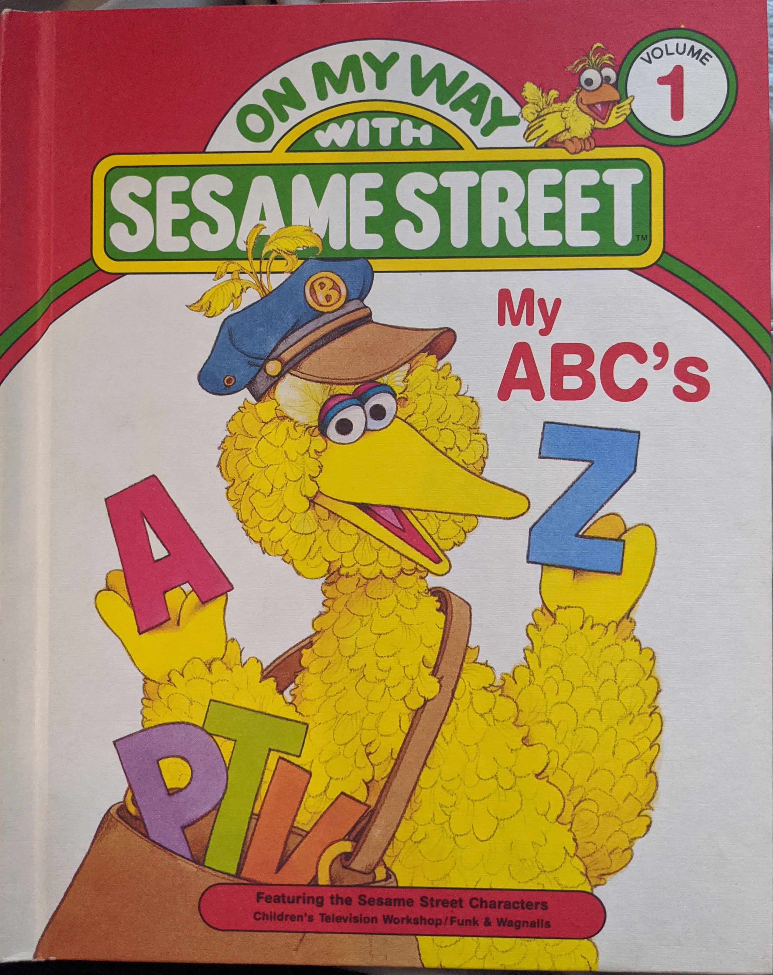 On my way with Sesame street book cover 1