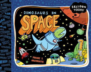 Dinosaurs in Space book cover