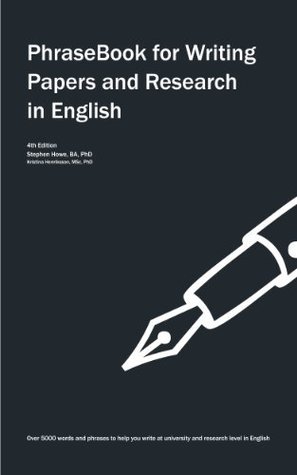 PhraseBook for Writing Papers and Research in English book cover