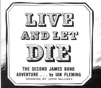 Live and Let Die book cover