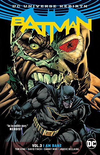 Batman (2016) book cover 3