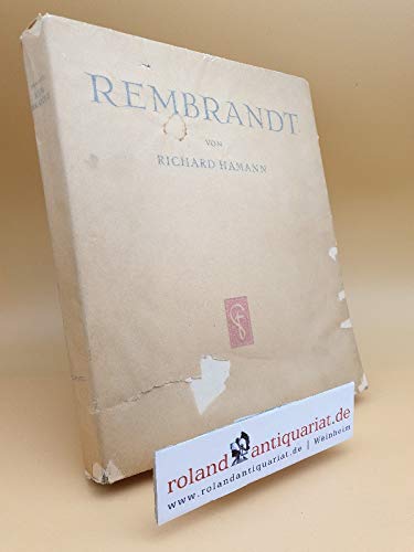 Rembrandt book cover