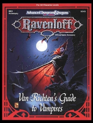 Van Richten's Guides: Ravenloft Campaign Accessories: (Advanced Dungeons & Dragons 2nd Edition) book cover 1