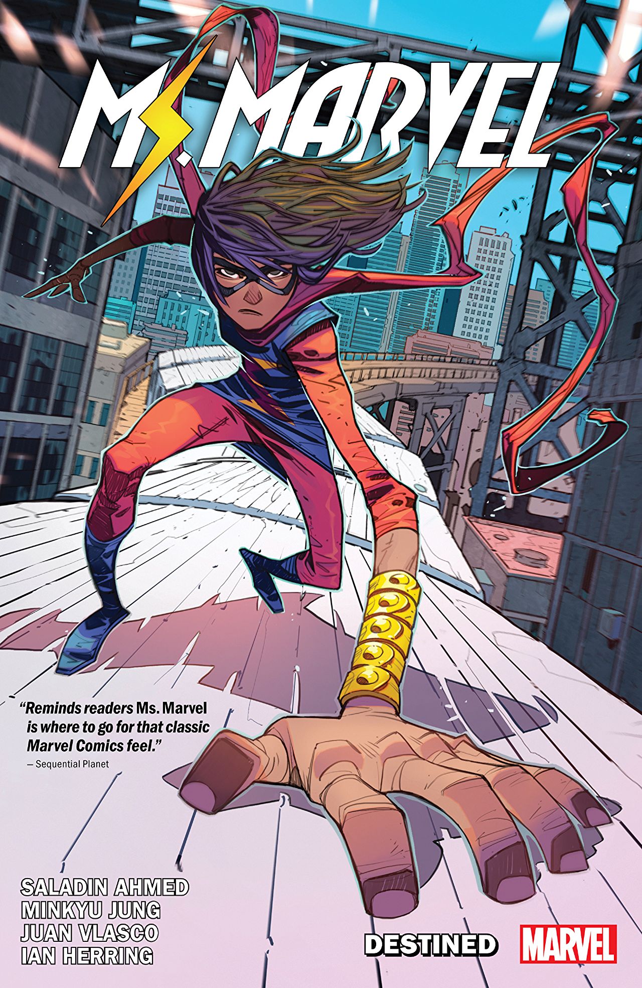 Magnificent Ms. Marvel (Collected Editions) book cover 1