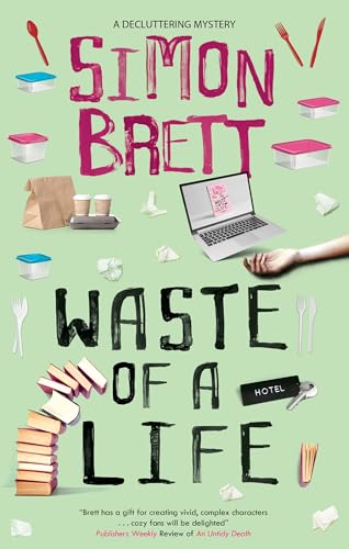 WASTE OF A LIFE a gripping English cozy mystery book cover