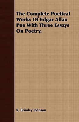 The Complete Poetical Works of Edgar Allan Poe book cover