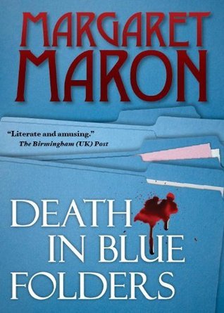 Death in Blue Folders book cover
