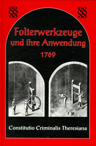 Constitutio criminalis Theresiana book cover