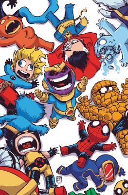 The Marvel Art of Skottie Young book cover