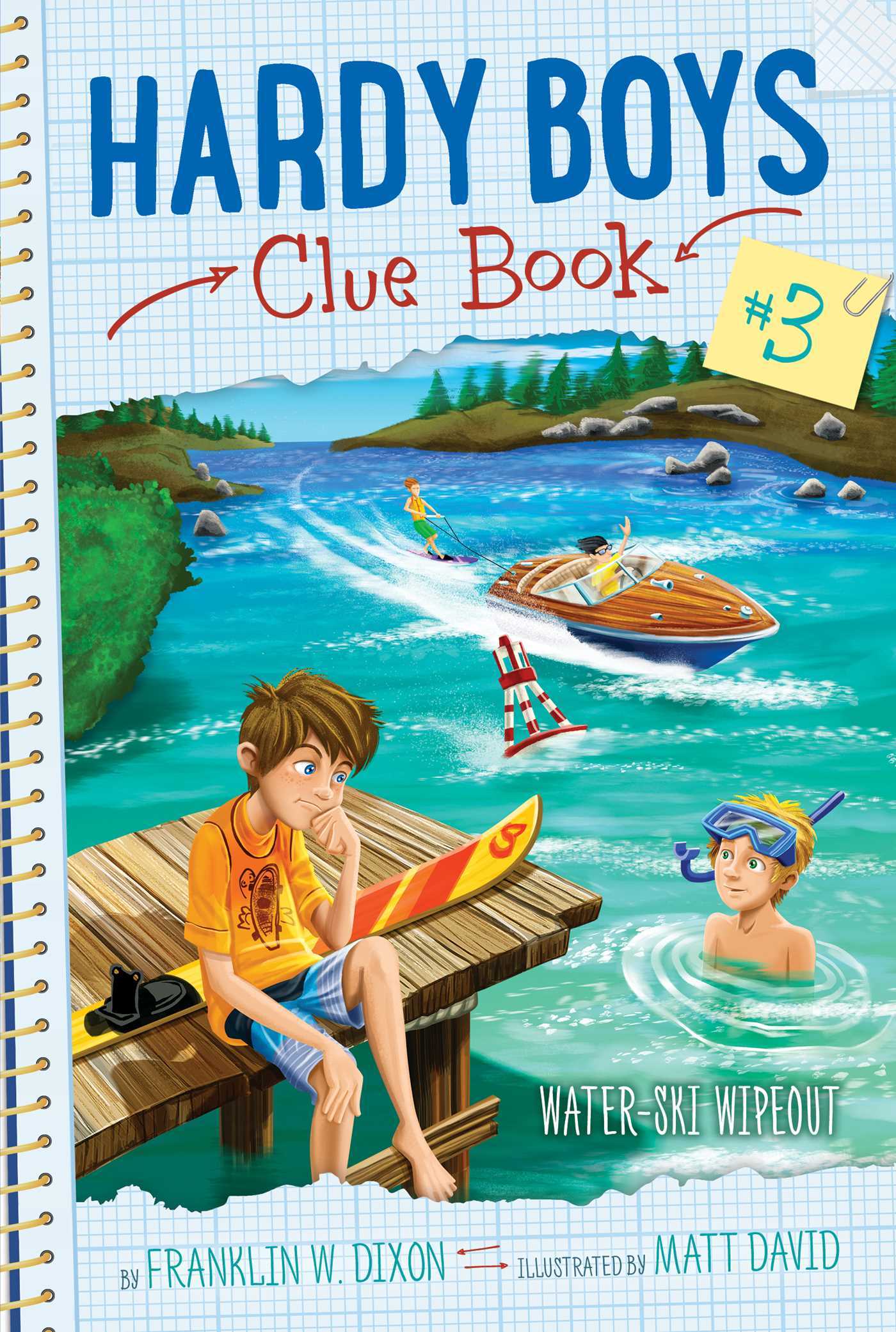 Hardy Boys Clue Book book cover 3