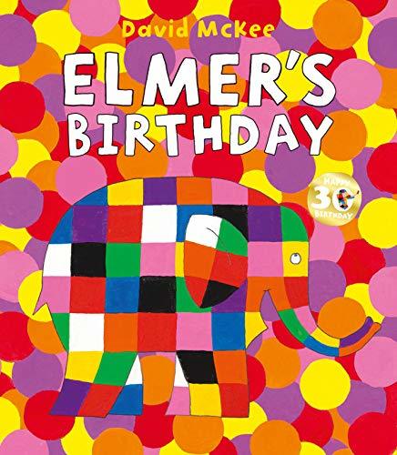 Elmer's Birthday book cover