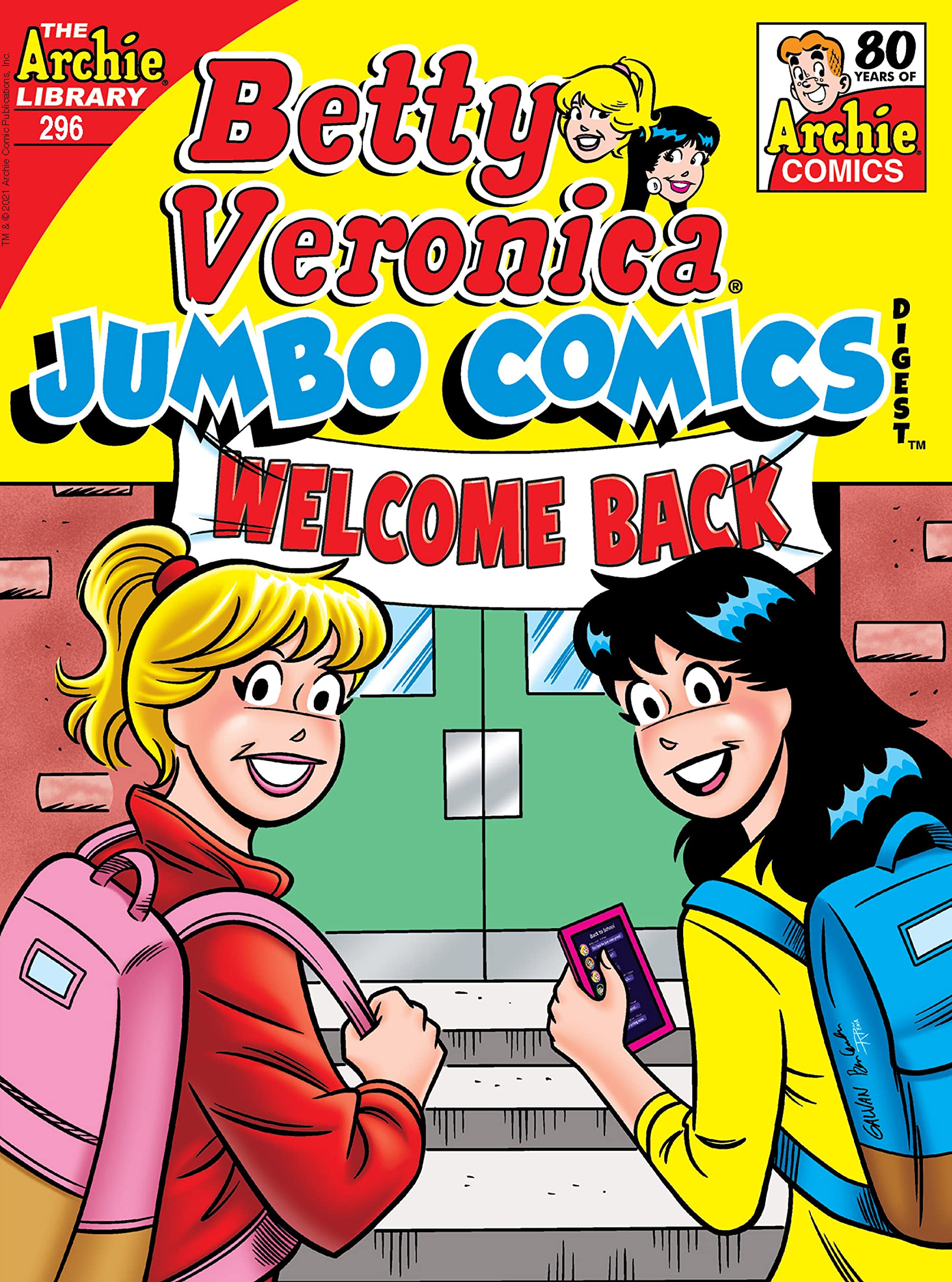 Betty & Veronica Jumbo Comics Digest #296 book cover