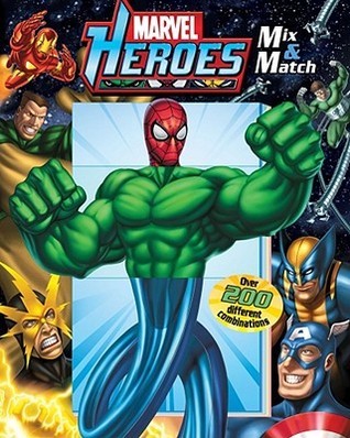 Marvel Heroes book cover