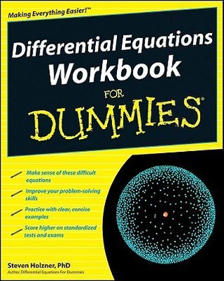 Differential Equations Workbook For Dummies book cover